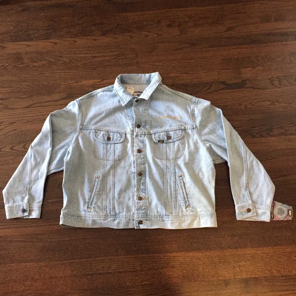 Lee Denim Jacket Relaxed Fit Light Wash 220-5090